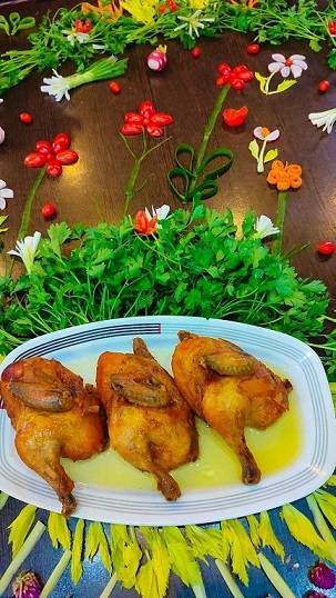 مرغ کره ای یا اکبر جوجه | اکبر جوجه بدون روغن